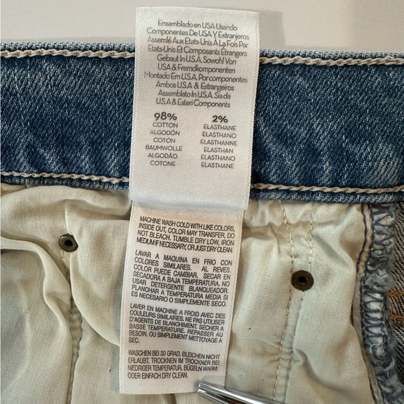 MOTHER SUPERIOR The Snapped Ditcher Flood Jeans in We Are Castaways |Size 34|NWT - Picture 6 of 16